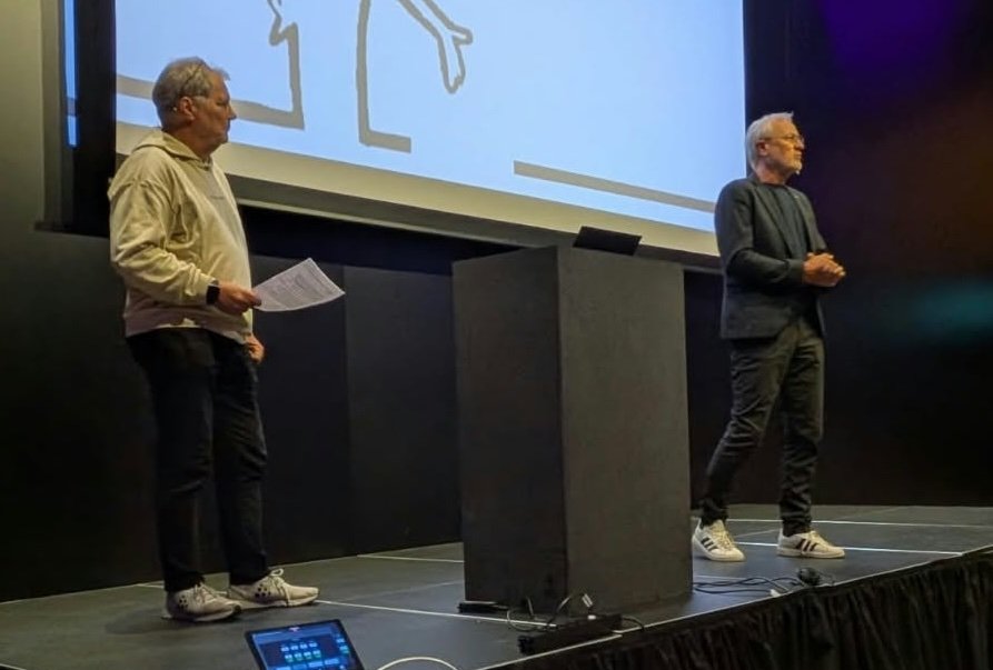 Per Tøien (t.v.) og Lars Ueland Kobro (t.h.).